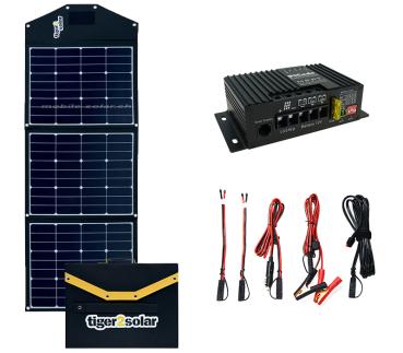 Solar Komplettanlage 120Wp - Mobile Solar Basic- "tiny tiger 120"